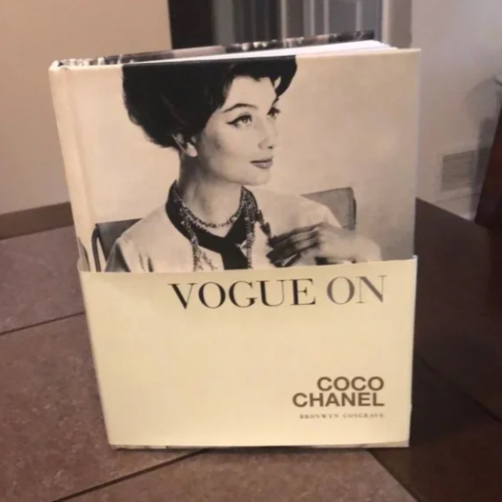 NEW Vogue on Coco Chanel Hardcover Coffee Table Book